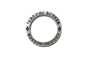 CHROME HEARTS クロムハーツ スペーサーフォーエバーリング 6mm 指輪 10.4g シルバー925 サイズ14号 美品 中古 4b001509 