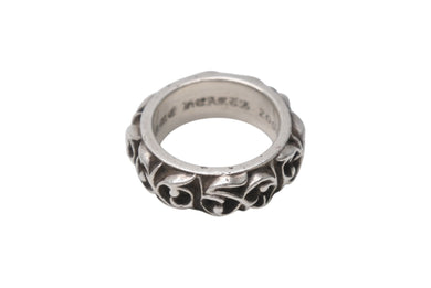 CHROMEHEARTS クロムハーツ エタニティ ヴァイン バンドリング 指輪 アクセサリー シルバー925 12.7g サイズ14号 美品 中古 4b001512 