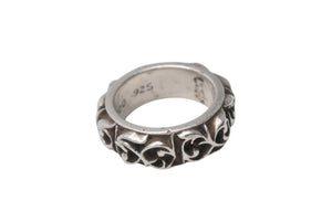 CHROMEHEARTS クロムハーツ エタニティ ヴァイン バンドリング 指輪 アクセサリー シルバー925 12.7g サイズ14号 美品 中古 4b001512 