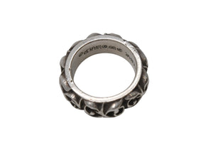 CHROMEHEARTS クロムハーツ エタニティ ヴァイン バンドリング 指輪 アクセサリー シルバー925 12.7g サイズ14号 美品 中古 4b001512 