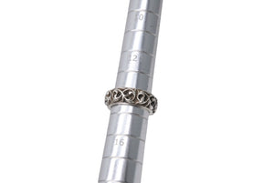 CHROMEHEARTS クロムハーツ エタニティ ヴァイン バンドリング 指輪 アクセサリー シルバー925 12.7g サイズ14号 美品 中古 4b001512 