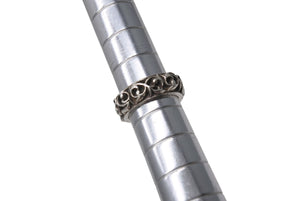 CHROMEHEARTS クロムハーツ エタニティ ヴァイン バンドリング 指輪 アクセサリー シルバー925 12.7g サイズ14号 美品 中古 4b001512 