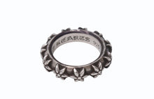 画像をギャラリービューアに読み込む, CHROME HEARTS クロムハーツ スターバインバンド リング 指輪 アクセサリー 11.3g シルバー925 13.5号 美品 中古 4b001513 