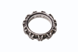 CHROME HEARTS クロムハーツ スターバインバンド リング 指輪 アクセサリー 11.3g シルバー925 13.5号 美品 中古 4b001513 