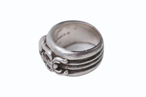 CHROME HEARTS クロムハーツ ダガーハート リング 指輪 アクセサリー シルバー925 33.3g サイズ22号 美品 中古 4b001514 