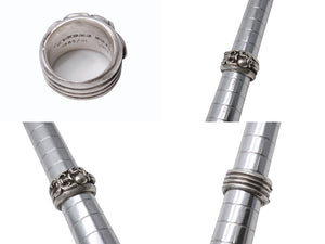 CHROME HEARTS クロムハーツ ダガーハート リング 指輪 アクセサリー シルバー925 33.3g サイズ22号 美品 中古 4b001514 