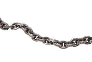 CHROME HEARTS クロムハーツ ネックレス ラージ ペーパーチェーン アクセサリー シルバー925 97.2g 20インチ 美品 中古 4b001515 