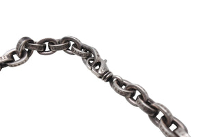 CHROME HEARTS クロムハーツ ネックレス ラージ ペーパーチェーン アクセサリー シルバー925 97.2g 20インチ 美品 中古 4b001515 