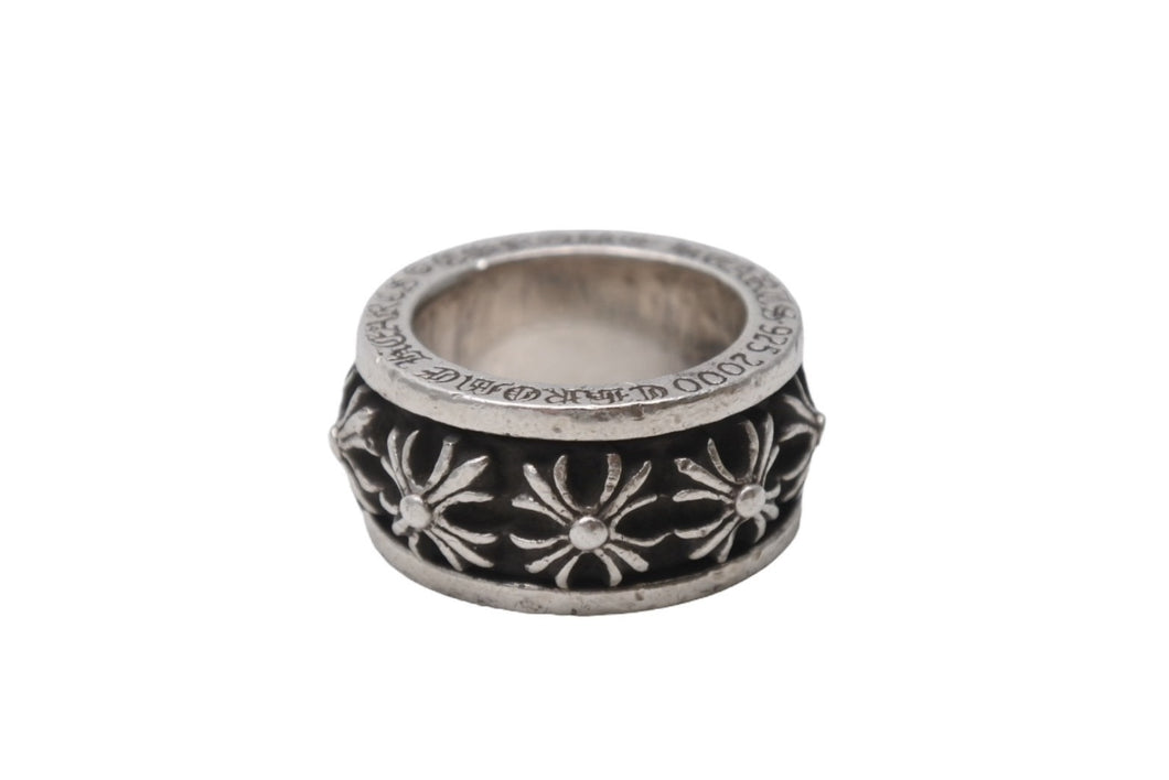CHROME HEARTS クロムハーツ スピナー CHX リング 指輪 アクセサリー 30.8g シルバー925 サイズ17.5号 美品 中古 4b001519 