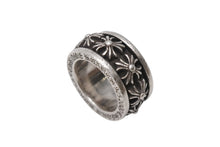 画像をギャラリービューアに読み込む, CHROME HEARTS クロムハーツ スピナー CHX リング 指輪 アクセサリー 30.8g シルバー925 サイズ17.5号 美品 中古 4b001519 