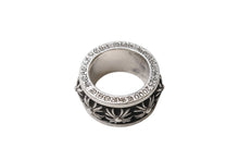画像をギャラリービューアに読み込む, CHROME HEARTS クロムハーツ スピナー CHX リング 指輪 アクセサリー 30.8g シルバー925 サイズ17.5号 美品 中古 4b001519 