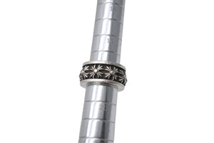 CHROME HEARTS クロムハーツ スピナー CHX リング 指輪 アクセサリー 30.8g シルバー925 サイズ17.5号 美品 中古 4b001519 