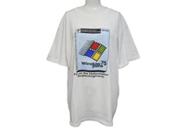 Load image into Gallery viewer, 極美品 VINTAGE ヴィンテージ Microdot マイクロドット 半袖Tシャツ サイズL Microsoft パロディ LSD ドラッグ 中古 4b001531