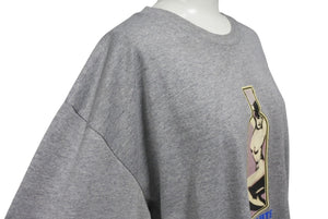 VINTAGE ヴィンテージ 90's PORN STAR ポーンスター 半袖Tシャツ オールドスケート アダルトプリント グレー 良品 中古 4b001532 