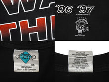 画像をギャラリービューアに読み込む, VINTAGE ヴィンテージ 90&#39;s KISS キス アライブ/WORLDWIDE TOUR ツアー Tシャツ サイズXL 1996年 黒 美品 中古 4b001534 