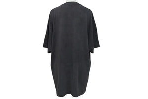VINTAGE ヴィンテージ PLEASE NO FLASH PHOTOGRAPHY Tシャツ サイズL メッセージ プリント フェードブラック 美品 中古 4b001538