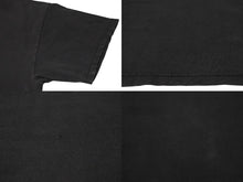Load image into Gallery viewer, VINTAGE ヴィンテージ PLEASE NO FLASH PHOTOGRAPHY Tシャツ サイズL メッセージ プリント フェードブラック 美品 中古 4b001538