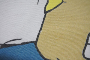 VINTAGE ヴィンテージ BEAVIS AND BUTT-HEAD ビーバスアンドバットヘッド 半袖Tシャツ ホワイト 総柄 美品 中古 4b001544