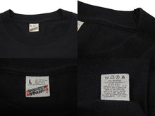 画像をギャラリービューアに読み込む, VINTAGE ヴィンテージ 80&#39;s FUCK ファック Tシャツ サイズL プリント ブラック ホワイト 80年代 美品 中古 4b001548 