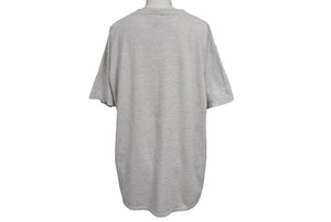 VINTAGE ヴィンテージ 90's NEW YORK it ain't kansas メッセージTシャツ サイズL 拳銃 グレー 美品 中古 4b001549