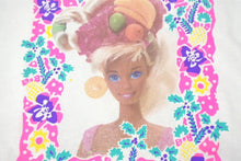 Load image into Gallery viewer, 極美品 VINTAGE ヴィンテージ 90&#39;s Barbie Doll バービー人形 Tシャツ サイズL 1991年 ホワイト マテル社 中古 4b001550