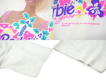 Load image into Gallery viewer, 極美品 VINTAGE ヴィンテージ 90&#39;s Barbie Doll バービー人形 Tシャツ サイズL 1991年 ホワイト マテル社 中古 4b001550