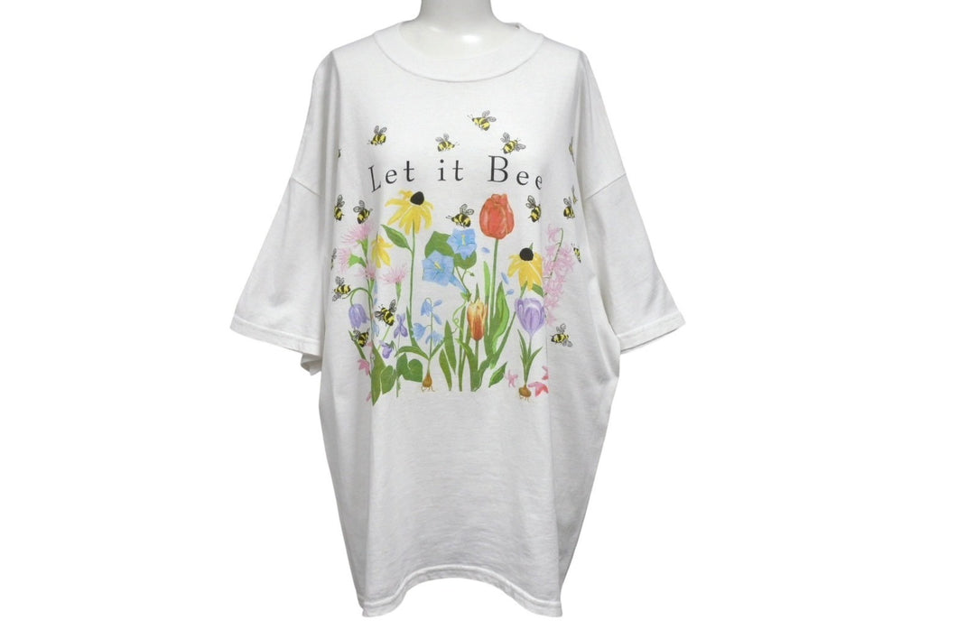 在庫処分セール Let 00's ヴィンテージ VINTAGE 極美品 it レットイットビー Bee Tシャツ(半袖+袖なし)