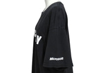 画像をギャラリービューアに読み込む, VINTAGE ヴィンテージ Microsoft マイクロソフト SECURITY セキュリティ Tシャツ サイズL プリント ブラック警備美品 中古 4b001553 