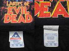 Load image into Gallery viewer, 極美品 VINTAGE ヴィンテージ Life After Dead The Ladies of the Evil Dead 死霊のはらわた ムービーTシャツ サイズXL ホラー映画 中古 4b001554