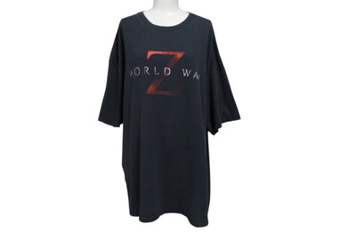 PARAMOUNT PICTURE パラマウント ピクチャー WORLD WAR Z ヴィンテージ Tシャツ ブラック 黒 2013 サイズ XXL 中古 4b001556