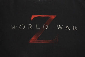 PARAMOUNT PICTURE パラマウント ピクチャー WORLD WAR Z ヴィンテージ Tシャツ ブラック 黒 2013 サイズ XXL 中古 4b001556