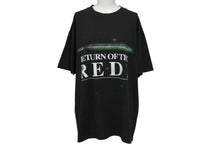 Load image into Gallery viewer, VINTAGE ヴィンテージ AUDIO ACTIVE オーディオ アクティブ RETURN OF THE RED Ⅰ 半袖Tシャツ サイズL ブラック 美品 中古 4b001560