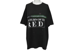 VINTAGE ヴィンテージ AUDIO ACTIVE オーディオ アクティブ RETURN OF THE RED Ⅰ 半袖Tシャツ サイズL ブラック 美品 中古 4b001560