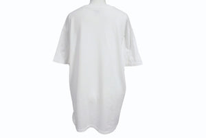VINTAGE ヴィンテージ 薔薇ローズ半袖Tシャツ アメリカ製 コットン ホワイト レッド グリーン サイズL 美品 中古 4b001561 