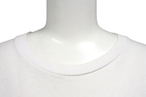 VINTAGE ヴィンテージ メッセージプリント 半袖Tシャツ ホワイト ブラック コットン 美品 中古 4b001564