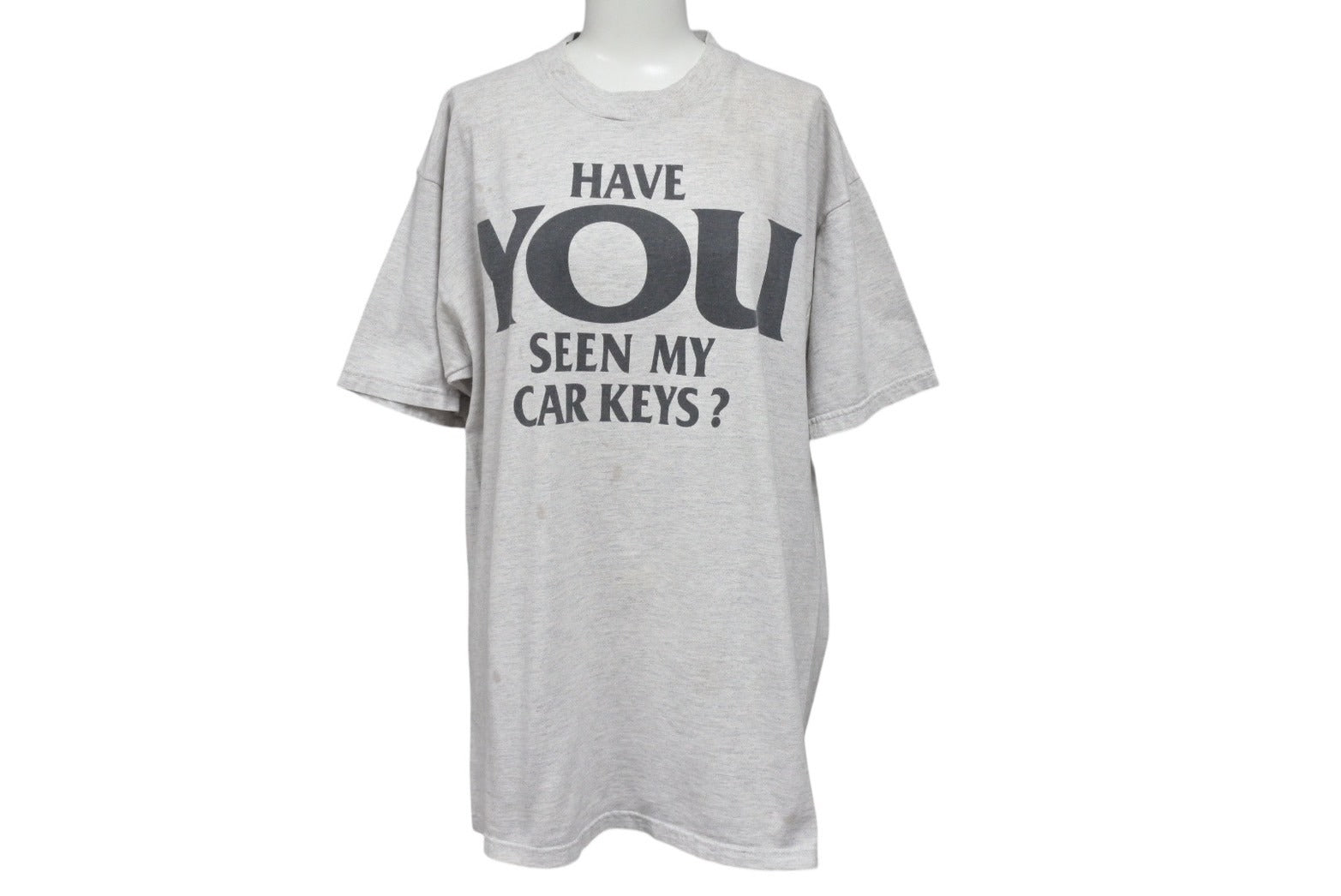限定アウトレットセール：通販 VINTAGE ヴィンテージ 00's HAVE YOU SEEN MY CAR KEYS Tシャツ(半袖+袖なし)