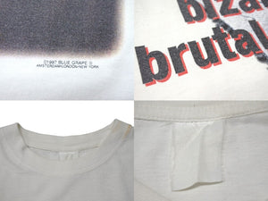 VINTAGE ヴィンテージ 90's テキサスチェーンソー大虐殺 悪魔のいけにえ レザーフェイス Tシャツ ムービー 映画 美品 中古 4b001566 
