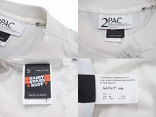 画像をギャラリービューアに読み込む, 未使用 SAINTMICHAEL セントマイケル 2PAC 半袖Tシャツ サイズL SM-HR8-0000-C15 ホワイト 中古 4b001573 
