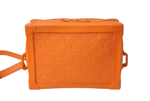 極美品 LOUIS VUITTON ルイヴィトン Virgil Abloh 19AW M55297 ソフトトランク MCA限定 ショルダーバッグ 中古 4b001577