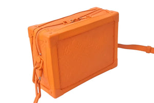 極美品 LOUIS VUITTON ルイヴィトン Virgil Abloh 19AW M55297 ソフトトランク MCA限定 ショルダーバッグ 中古 4b001577