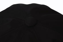Load image into Gallery viewer, 極美品 PRADA プラダ ベイカーボーイキャップ キャスケット トライアングルロゴ ラインストーン装飾 1HC551 ブラック S 中古 4b001578