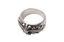 Load image into Gallery viewer, CHROME HEARTS クロムハーツ フローラルクロス リング 指輪 サイズ18号 重量約16.0g 1992/sterling刻印 シルバー 美品 中古 4b001593
