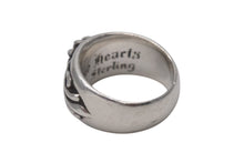 Load image into Gallery viewer, CHROME HEARTS クロムハーツ フローラルクロス リング 指輪 サイズ18号 重量約16.0g 1992/sterling刻印 シルバー 美品 中古 4b001593