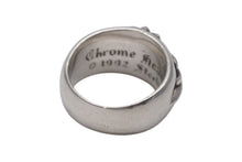 Load image into Gallery viewer, CHROME HEARTS クロムハーツ フローラルクロス リング 指輪 サイズ18号 重量約16.0g 1992/sterling刻印 シルバー 美品 中古 4b001593