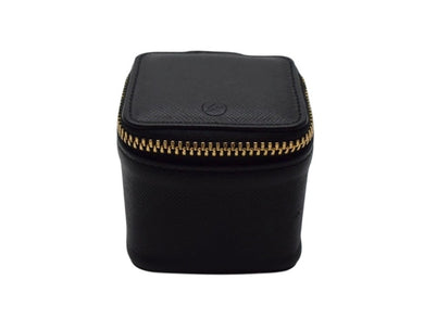 極美品 FRAGMENT DESIGN フラグメント デザイン × bijou de m ビジュードエム 小物入れ ブラック ゴールド金具 中古 4b001594