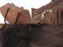 Load image into Gallery viewer, YVES SAINT LAURENT イヴ サンローラン ハンドバッグ 299172Y レザー ブラウン ゴールド金具 203314 良品 中古 4b001598