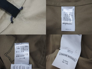 極美品 CHROMEHEARTS クロムハーツ Work Dog ワークドッグシャツジャケット クロスボタン ベージュ ピンク サイズXL 中古 4b001605