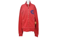 Load image into Gallery viewer, TRUE RELIGION トゥルー レリジョン TRACK SWEAT パーカー ORIGINAL TRBJ 56 コットン レッド ホワイト サイズXXXL 美品 中古 4b001607