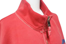 Load image into Gallery viewer, TRUE RELIGION トゥルー レリジョン TRACK SWEAT パーカー ORIGINAL TRBJ 56 コットン レッド ホワイト サイズXXXL 美品 中古 4b001607