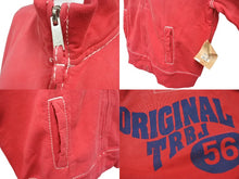 Load image into Gallery viewer, TRUE RELIGION トゥルー レリジョン TRACK SWEAT パーカー ORIGINAL TRBJ 56 コットン レッド ホワイト サイズXXXL 美品 中古 4b001607